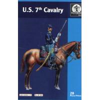 7° Cavalleria - 14 soggetti a cavallo (nuovi stampi in plastica rigida) AP050