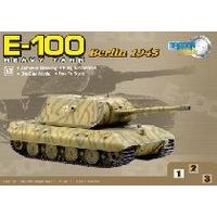 Carro armato pesante E-100 - Modello montato e rifinito per collezionisti in teca trasparente in polistirene rigido D60138