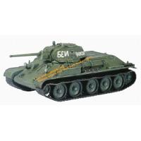 T-34/76 mod. 1941 - Modello montato e rifinito per collezionisti in teca trasparente in polistirene rigido D60150